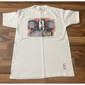 Vintage 1980 The Far Side Midvale School of‎ the Gifted White T-shirt Sz L